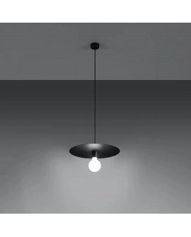 Lampa wisząca FLAVIO czarna Sollux SL.0853
