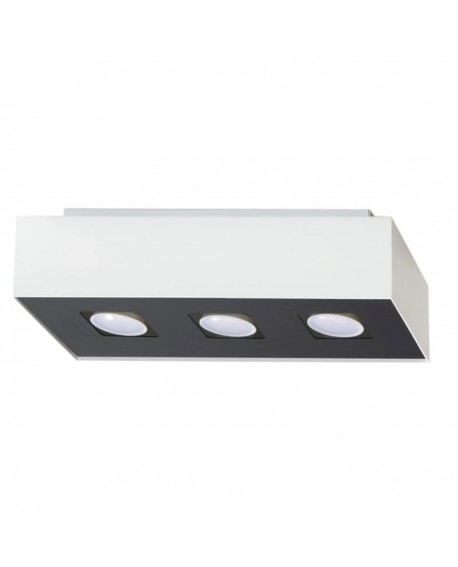Plafon MONO 3 biały Sollux SL.0068