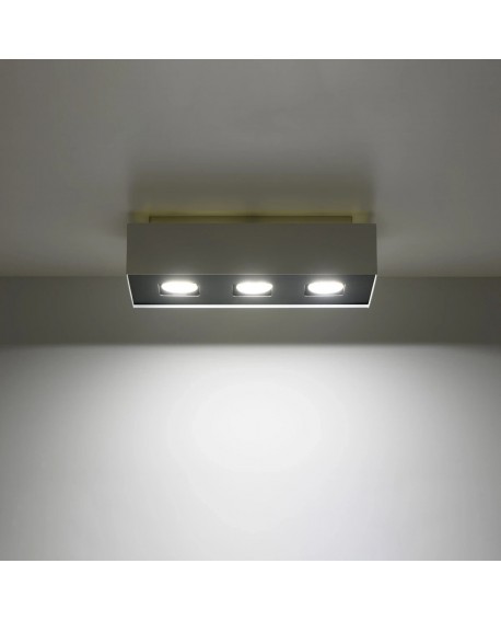 Plafon MONO 3 biały Sollux SL.0068