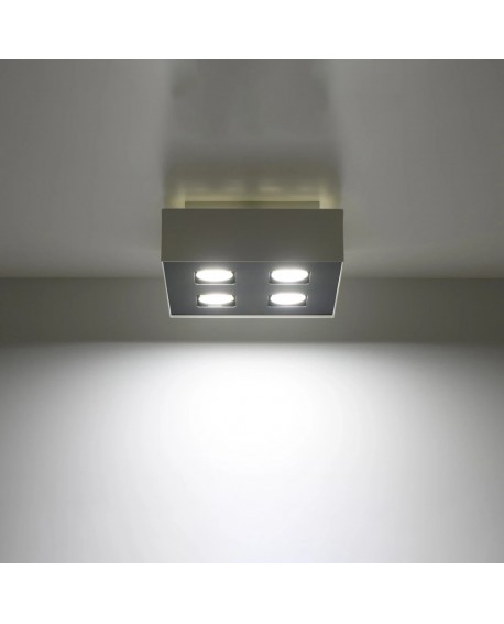 Plafon MONO 4 biały Sollux SL.0069