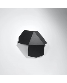 Kinkiet TRE czarny Sollux SL.0425