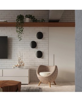 Kinkiet SENSES czarny Sollux SL.0935