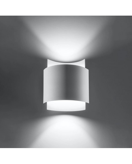 Kinkiet IMPACT biały Sollux SL.0857