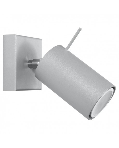 Kinkiet RING 1 szary Sollux SL.0449