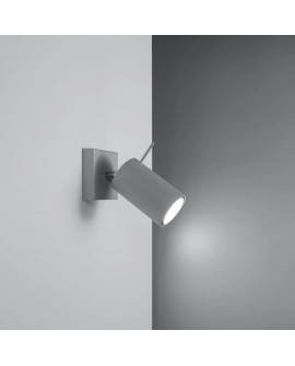 Kinkiet RING 1 szary Sollux SL.0449