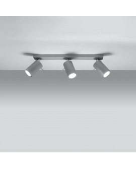 Plafon RING 3 szary Sollux SL.0451