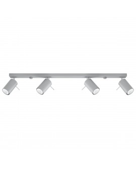 Plafon RING 4L szary Sollux SL.0453