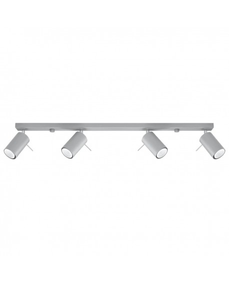 Plafon RING 4L szary Sollux SL.0453
