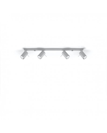Plafon RING 4L szary Sollux SL.0453