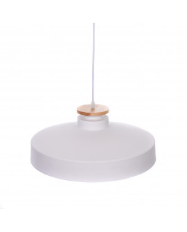LAMPA WISZĄCA NOWOCZESNA BIAŁA LUDOR LUMINA DECO
