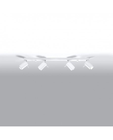 Plafon RING 4L biały Sollux SL.0331