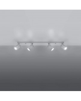 Plafon RING 4L biały Sollux SL.0331