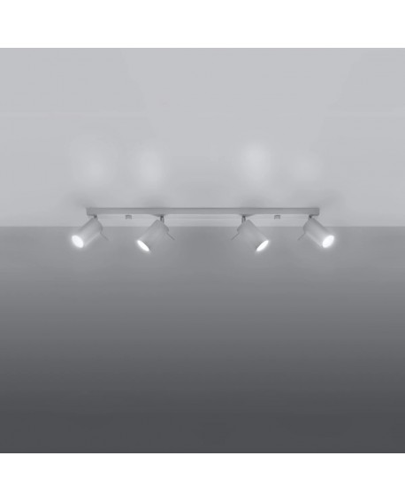 Plafon RING 4L biały Sollux SL.0331