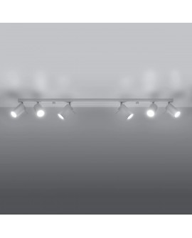 Plafon RING 6L biały Sollux SL.0333