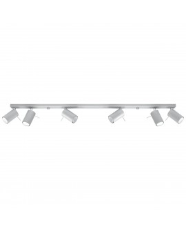 Plafon RING 6L szary Sollux SL.0454