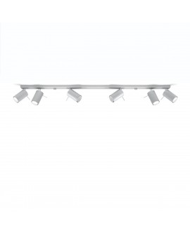 Plafon RING 6L szary Sollux SL.0454