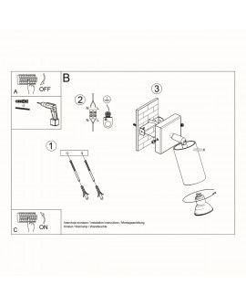 Kinkiet RING chrom Sollux SL.0727