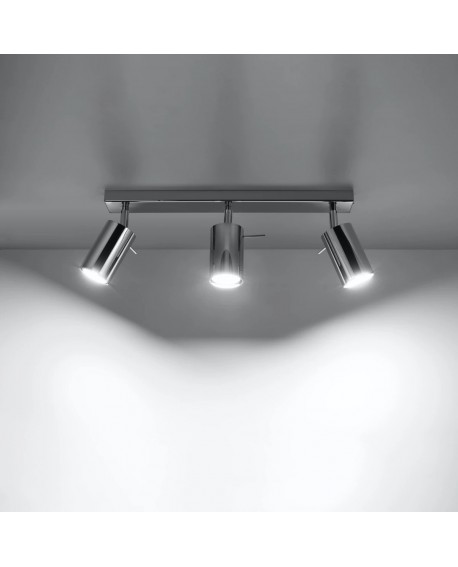 Plafon RING 3 chrom Sollux SL.0729