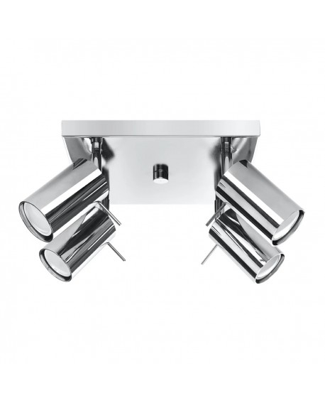 Plafon RING 4 chrom Sollux SL.0730