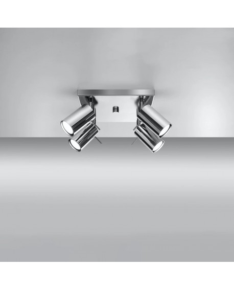 Plafon RING 4 chrom Sollux SL.0730
