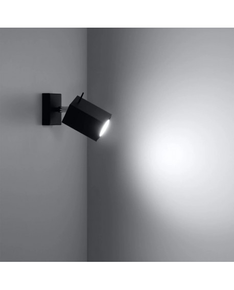 Kinkiet MERIDA czarny Sollux SL.0099