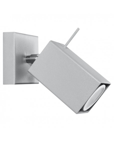 Kinkiet MERIDA 1 szary Sollux SL.0455