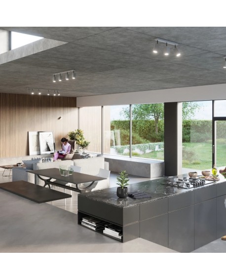 Kinkiet MERIDA 1 szary Sollux SL.0455