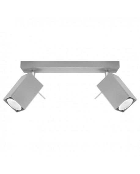 Plafon MERIDA 2 szary Sollux SL.0456