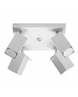 Plafon MERIDA 4 biały Sollux SL.0098