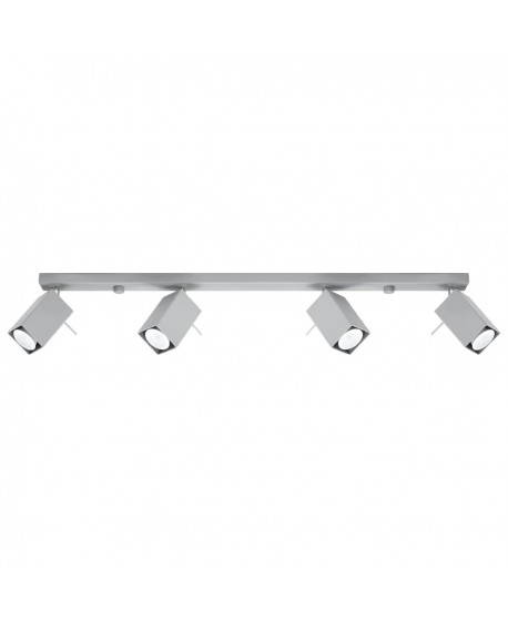 Plafon MERIDA 4L szary Sollux SL.0461