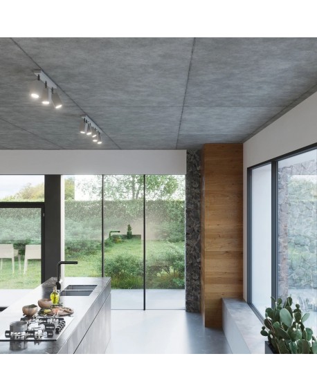 Plafon MERIDA 4L szary Sollux SL.0461