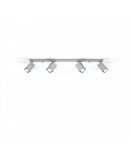 Plafon MERIDA 4L szary Sollux SL.0461
