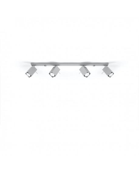 Plafon MERIDA 4L szary Sollux SL.0461