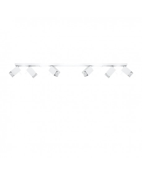 Plafon MERIDA 6L biały Sollux SL.0464