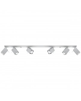 Plafon MERIDA 6L szary Sollux SL.0462