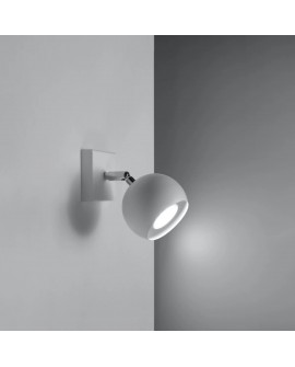 Kinkiet OCULARE biały Sollux SL.0437