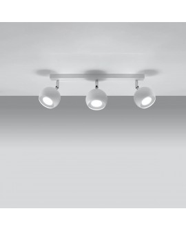 Plafon OCULARE 3 biały Sollux SL.0439