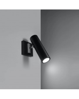Kinkiet DIREZIONE czarny Sollux SL.0498