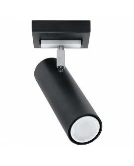 Plafon DIREZIONE 1 czarny Sollux SL.0499