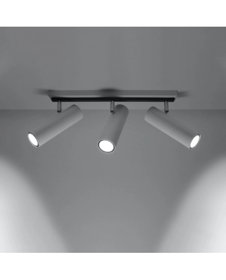 Plafon DIREZIONE 3 biały Sollux SL.0497