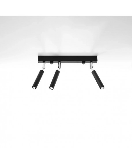 Plafon EYETECH 3 czarny Sollux SL.0899