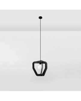 Lampa wisząca TRES czarna Sollux SL.0930