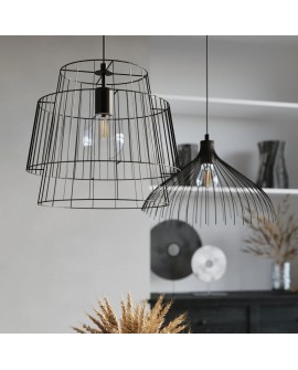 Lampa wisząca UMB czarny Sollux SL.0665