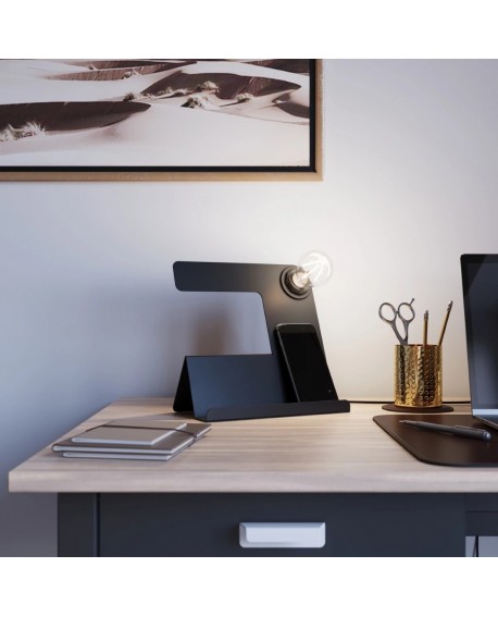 Lampa wisząca TULIP czarny Sollux SL.0667