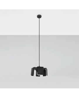 Lampa wisząca TULIP czarny Sollux SL.0667