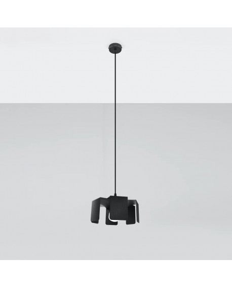 Lampa wisząca TULIP czarny Sollux SL.0667