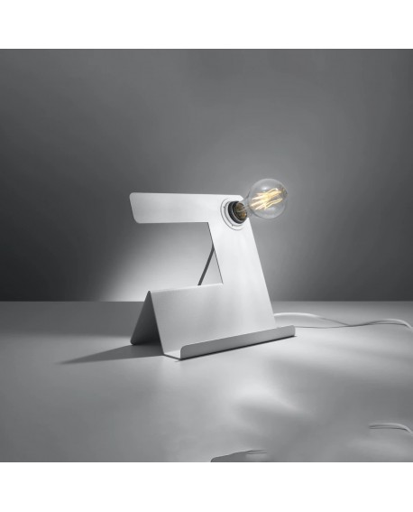 Lampa biurkowa INCLINE biała Sollux SL.0668