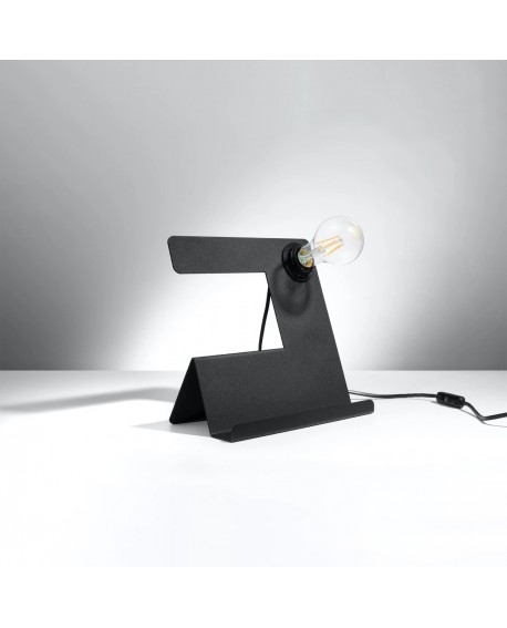 Lampa biurkowa INCLINE czarna Sollux SL.0669