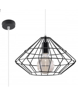 Lampa wisząca UMBERTO czarna Sollux SL.0294