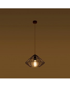 Lampa wisząca UMBERTO czarna Sollux SL.0294